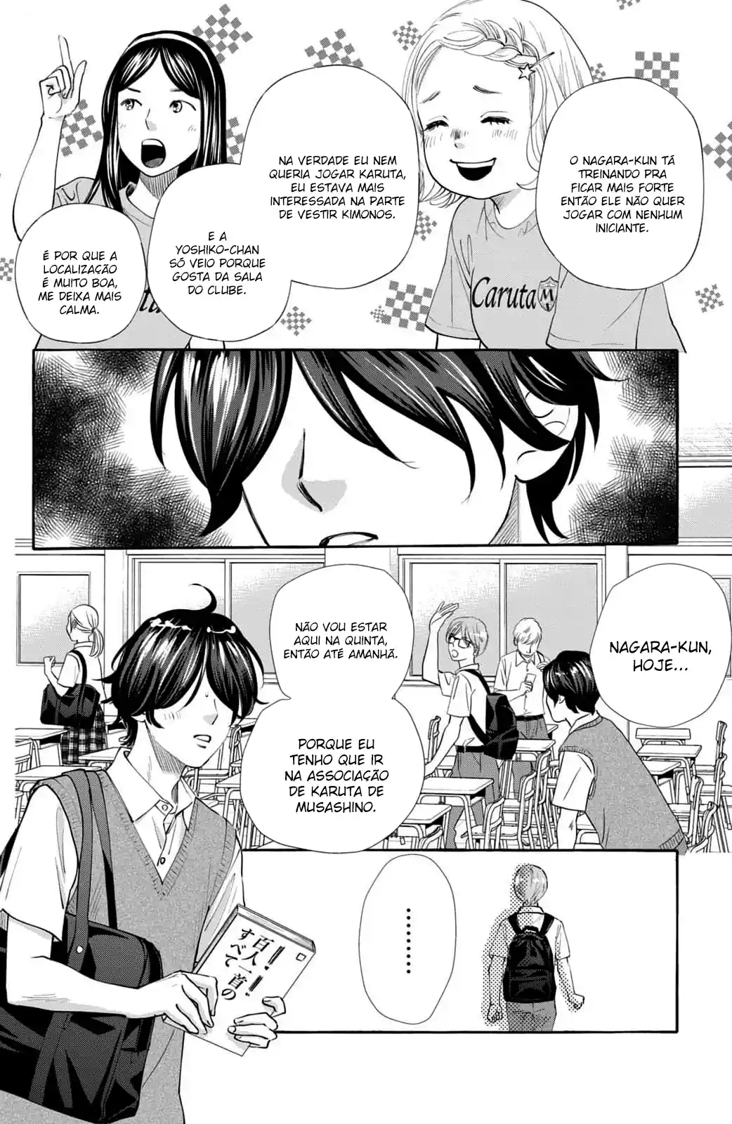 Chihayafuru e Kimigatame Capítulo 2 Página 14