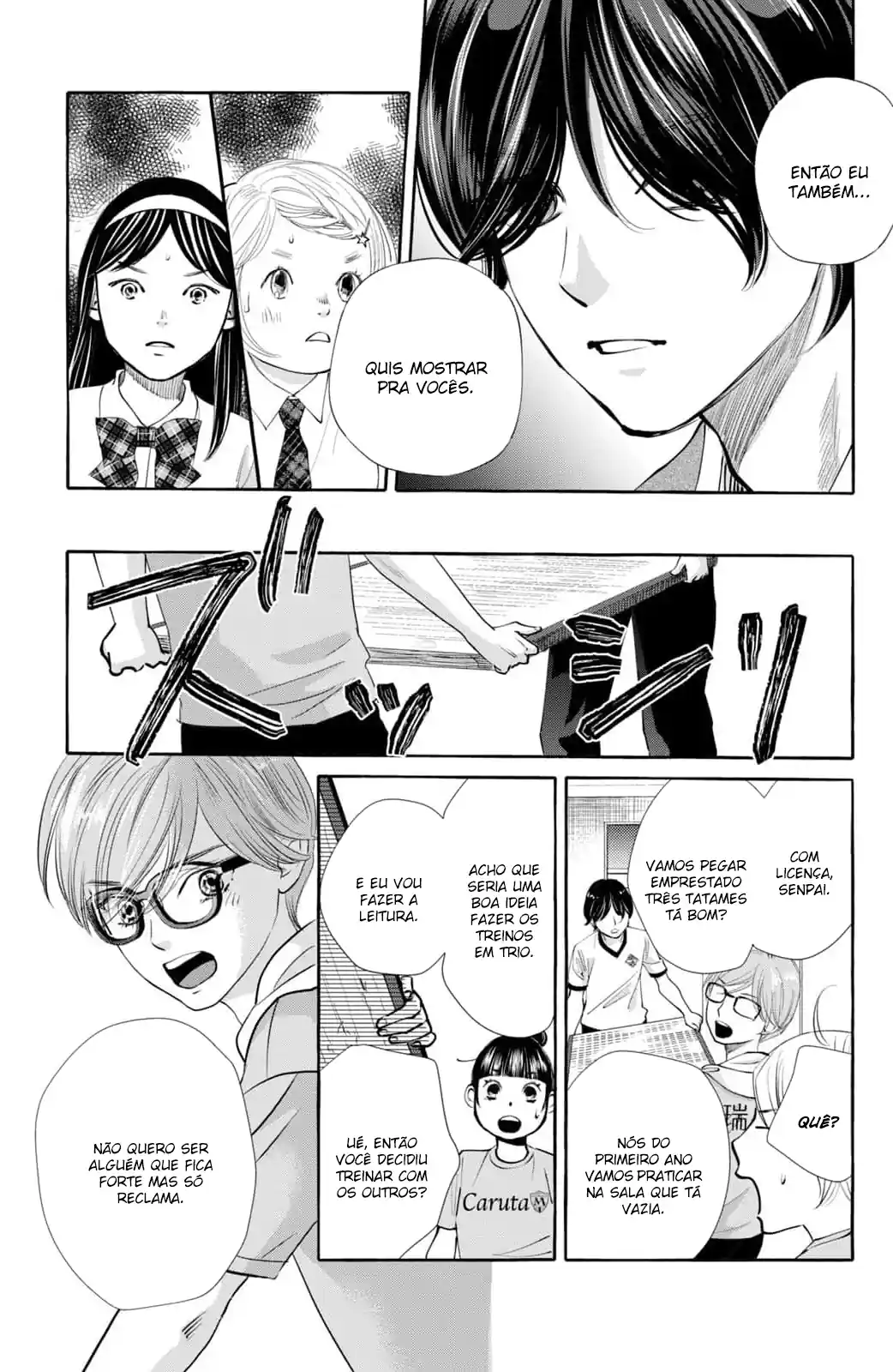Chihayafuru e Kimigatame Capítulo 2 Página 37