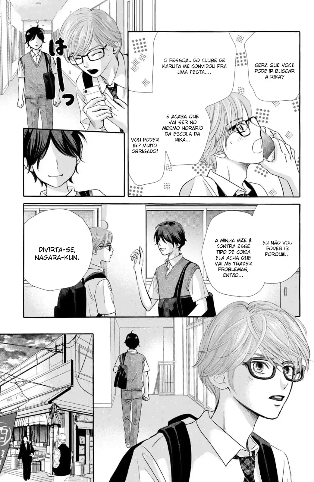 Chihayafuru e Kimigatame Capítulo 2 Página 41