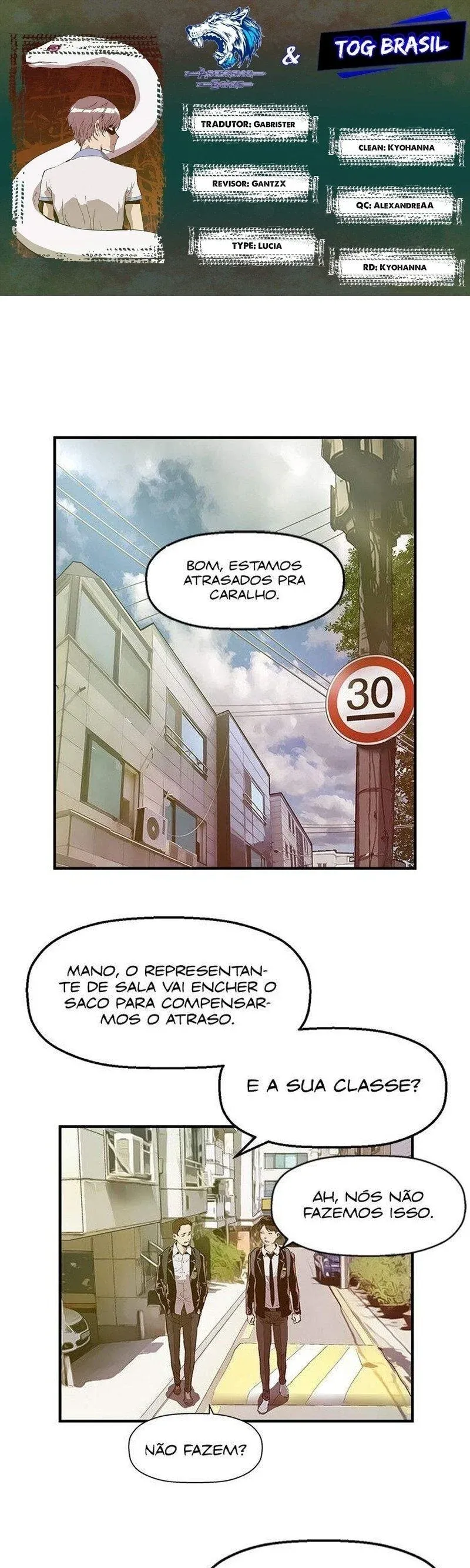 Classe dos Heróis Fracos Capítulo 27 Página 1