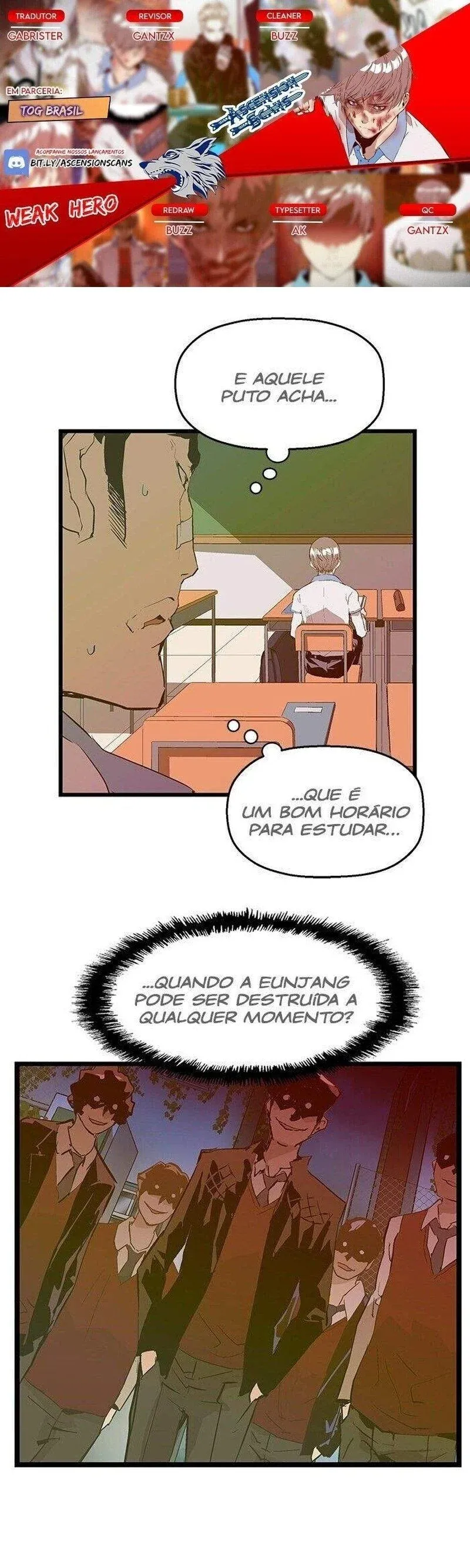 Classe dos Heróis Fracos Capítulo 44 Página 1