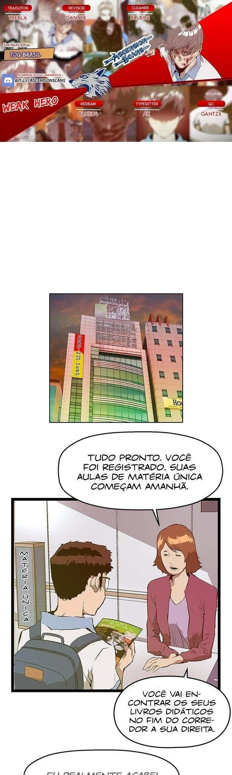 Classe dos Heróis Fracos Capítulo 47 Página 1