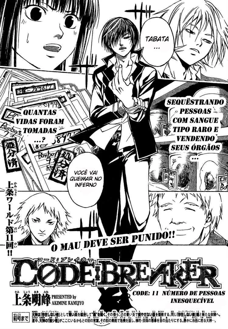 Code Breaker: O Justiceiro Invisível Capítulo 11 Página 1