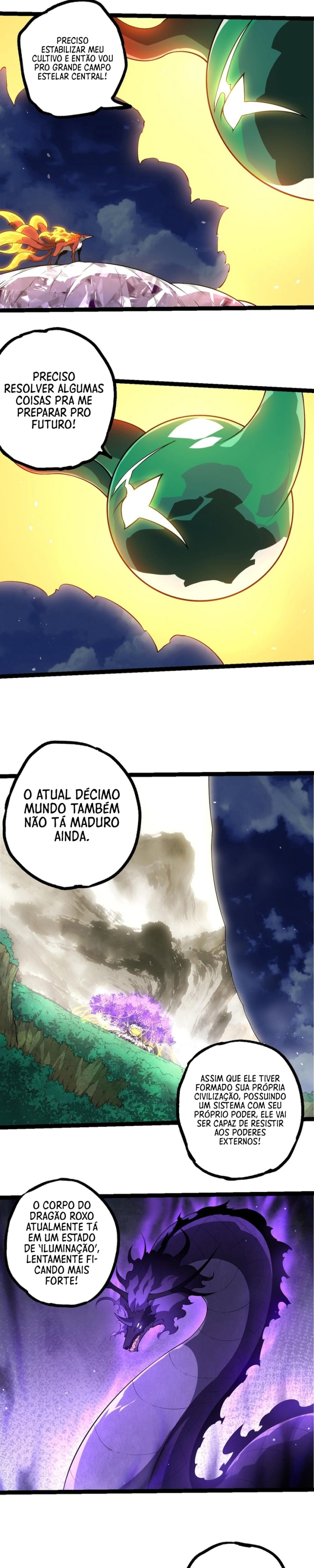 Começando a Evolução como uma Grande Árvore Capítulo 499 Página 9