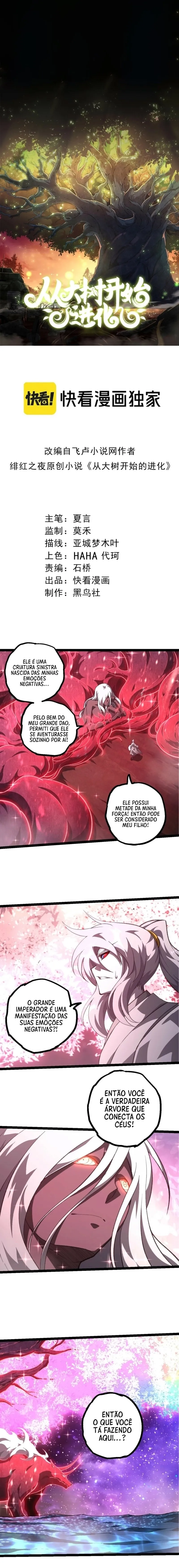 Começando a Evolução como uma Grande Árvore Capítulo 503 Página 1