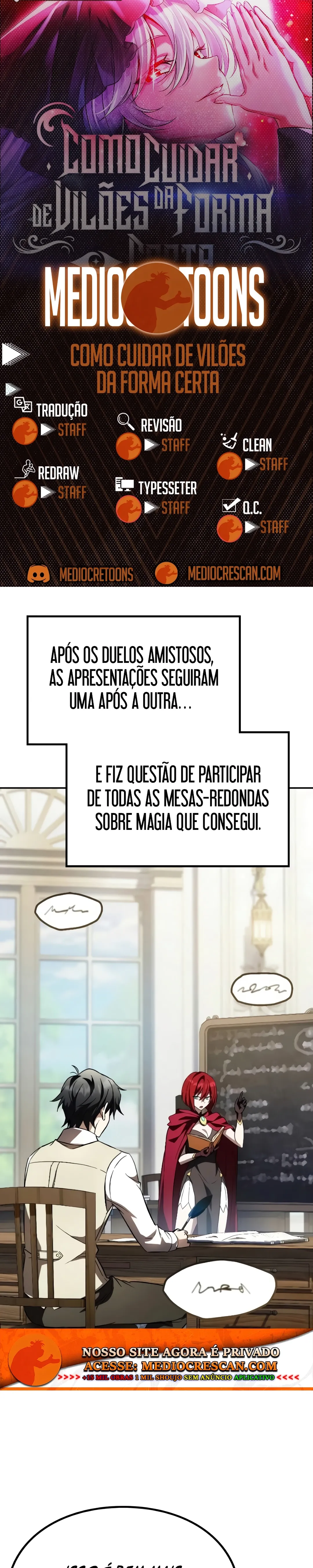 Como Cuidar De Vilões Da Forma Certa Capítulo 34 Página 1