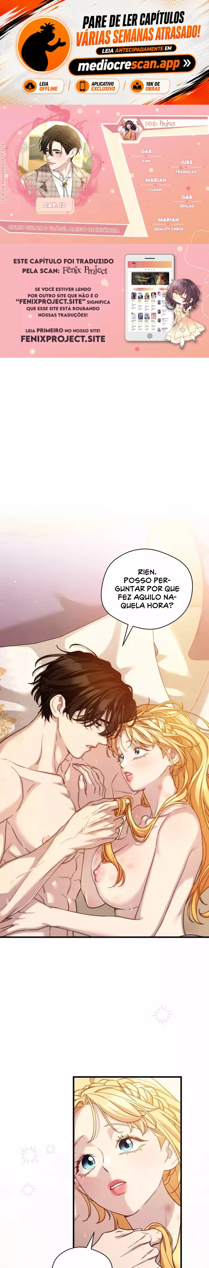 Como Curar o Frágil Amigo de Infância Capítulo 13 Página 1