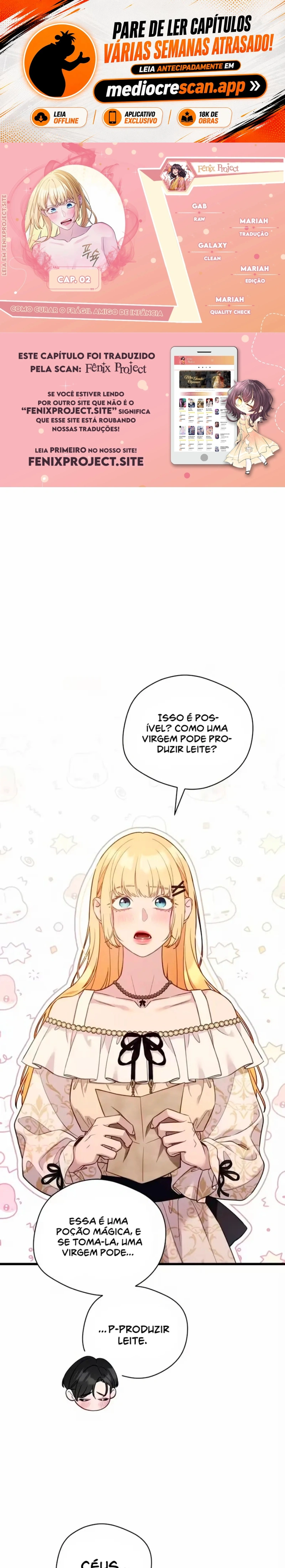 Como Curar o Frágil Amigo de Infância Capítulo 2 Página 1