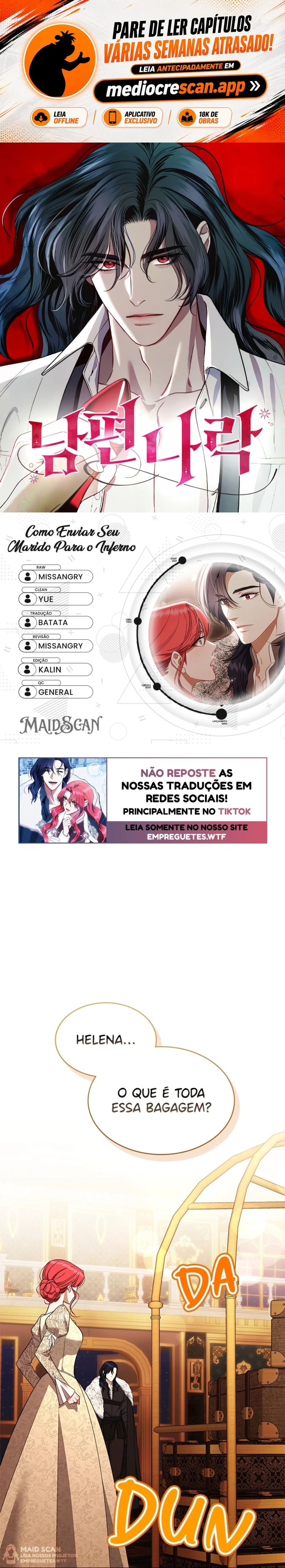 Como Enviar Seu Marido Para o Inferno Capítulo 27 Página 1