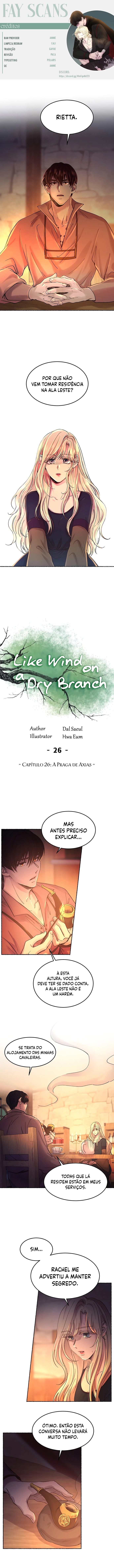 Como o Vento em um Galho Seco Capítulo 26 Página 1