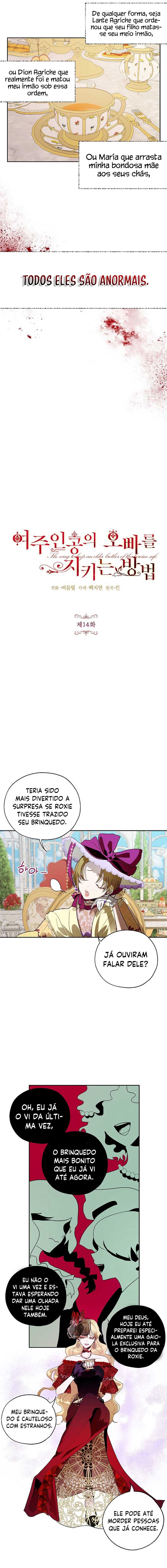 Como Proteger o Irmão Mais Velho da Protagonista Capítulo 14 Página 3