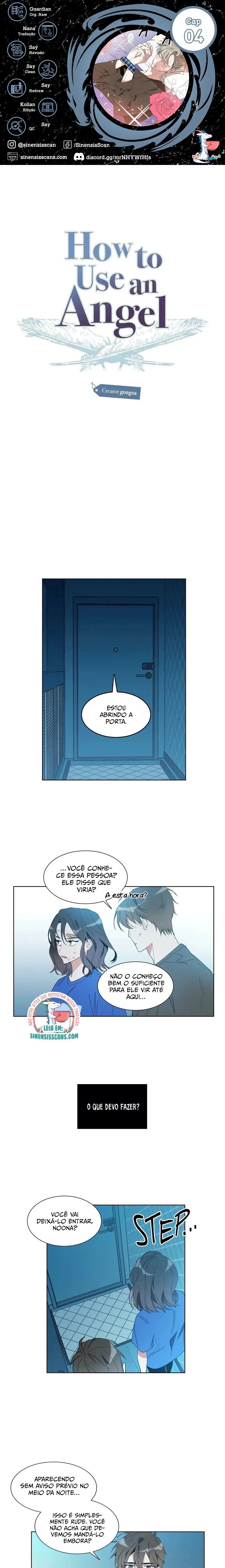 Como usar um anjo Capítulo 4 Página 1
