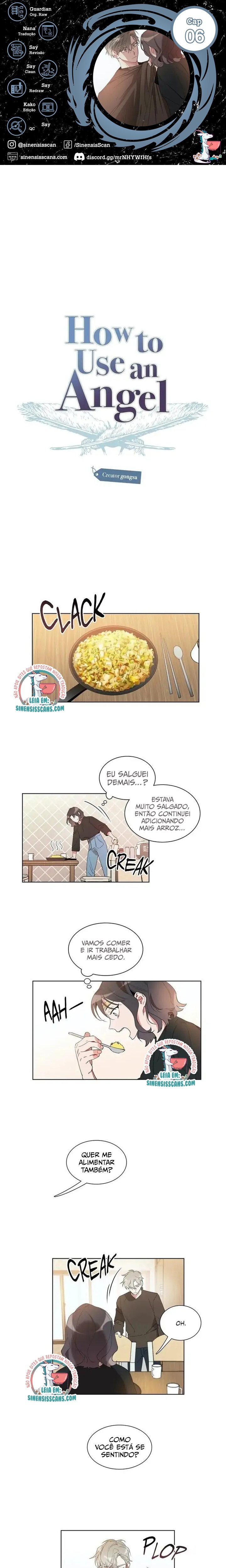 Como usar um anjo Capítulo 6 Página 1