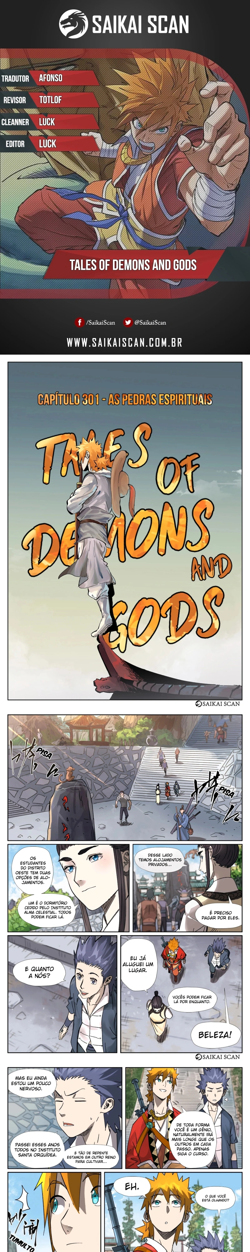 Contos de Demônios e Deuses Capítulo 301 Página 1
