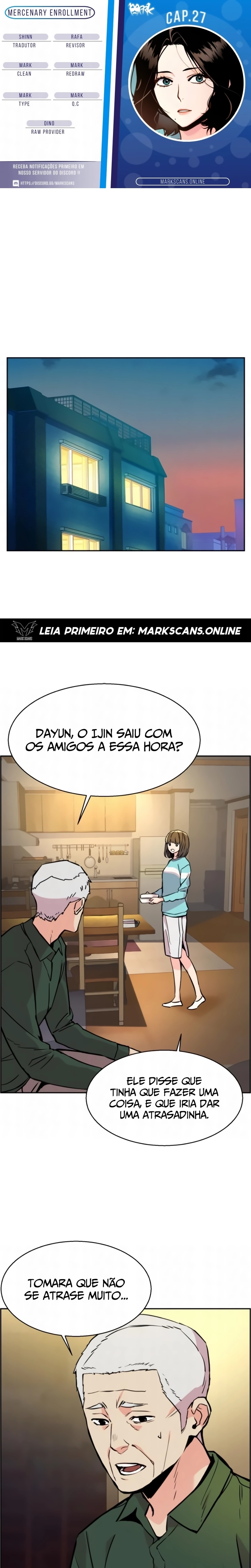 Contrato de Mercenário Capítulo 27 Página 1