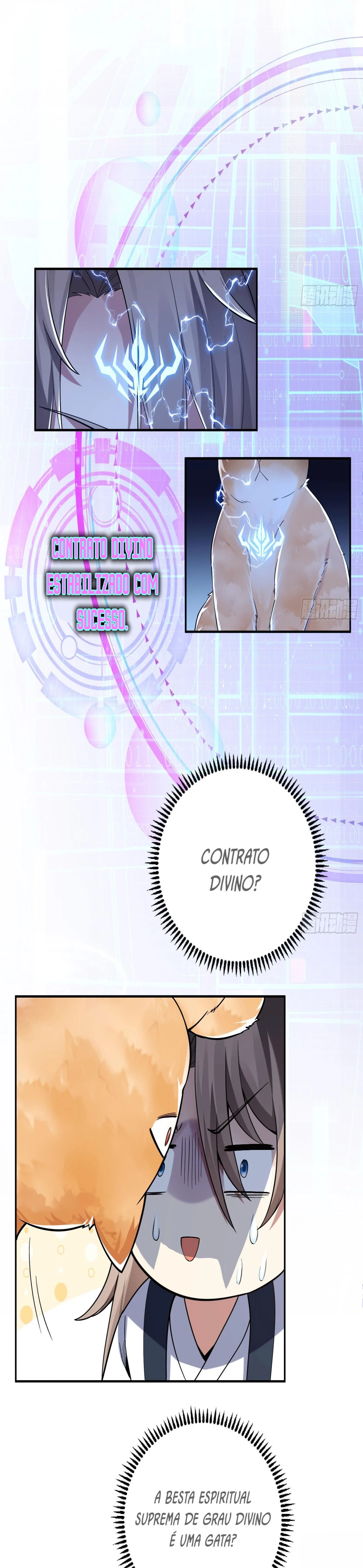 Contrato Divino: Começando com um Gato Capítulo 2 Página 3