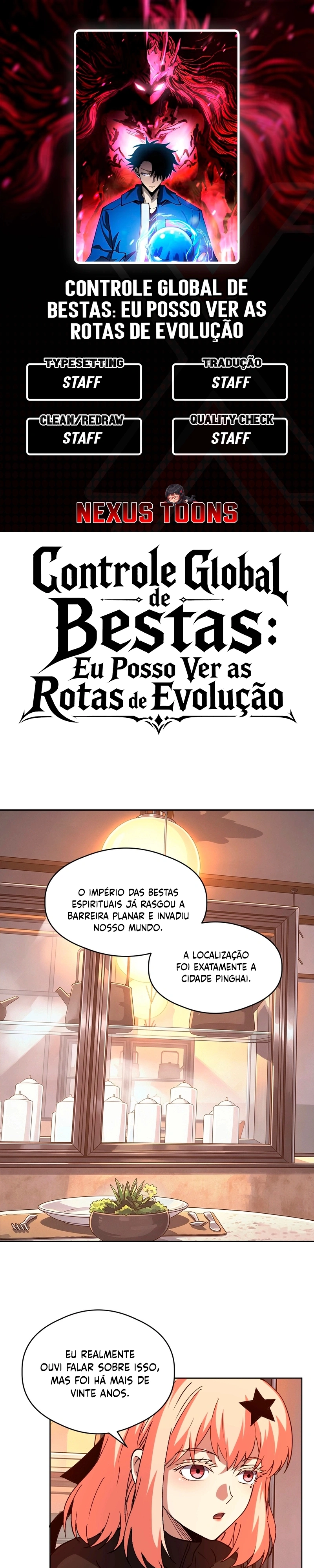 Controle Global de Bestas: Eu Posso Ver as Rotas de Evolução Capítulo 103 Página 1