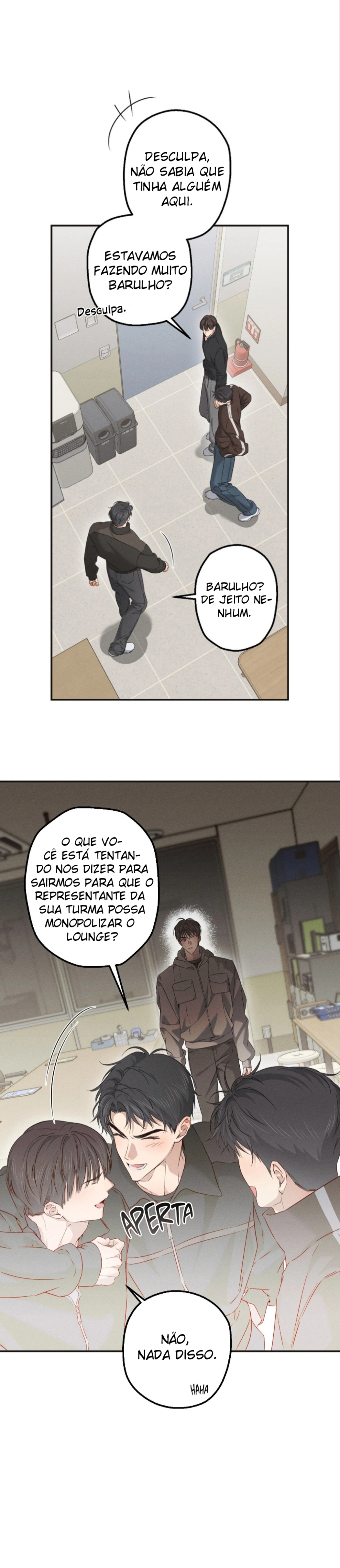 Coração Salgado do Ensino Médio Capítulo 18 Página 28