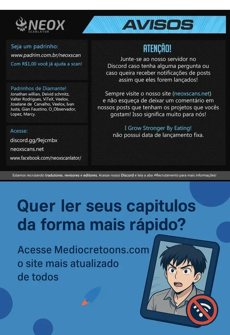 Cresço Mais Comendo! – Meu Poder é a Gula Capítulo 27 Página 8