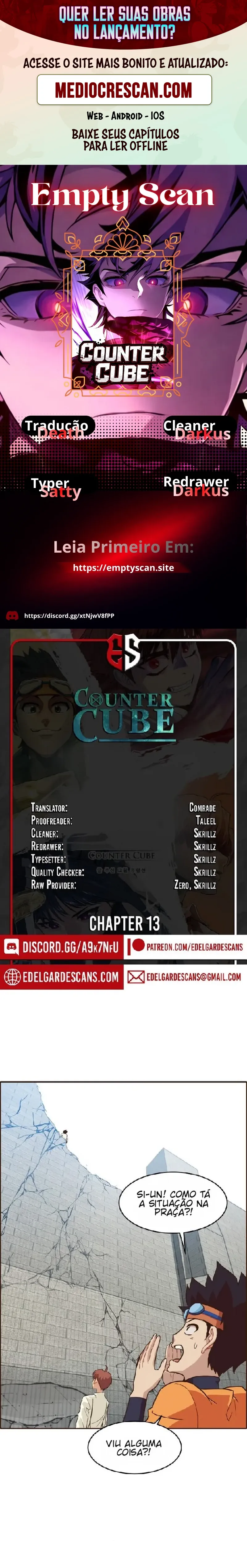 Cubo dos Desafios Capítulo 13 Página 1