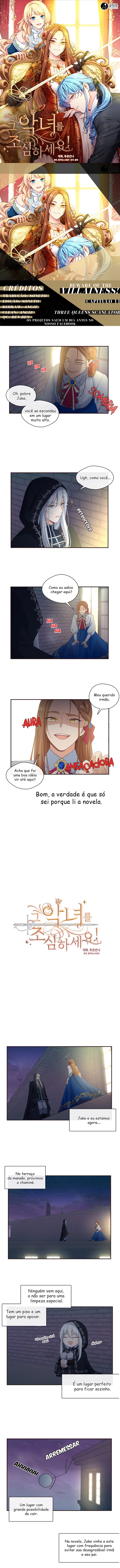 Cuidado Com a Vilã! Capítulo 11 Página 1