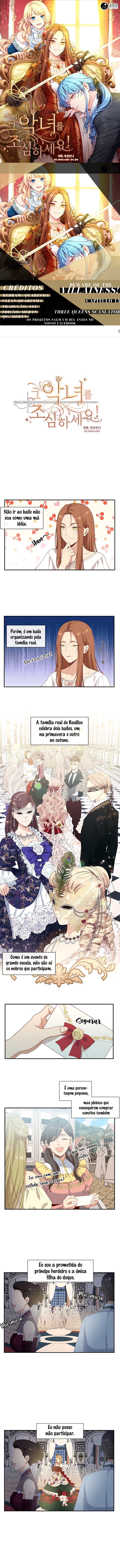 Cuidado Com a Vilã! Capítulo 13 Página 1