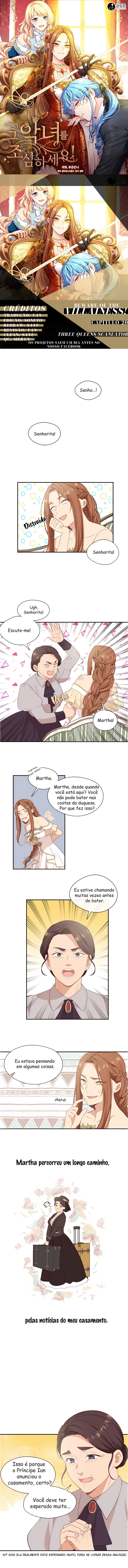 Cuidado Com a Vilã! Capítulo 20 Página 1