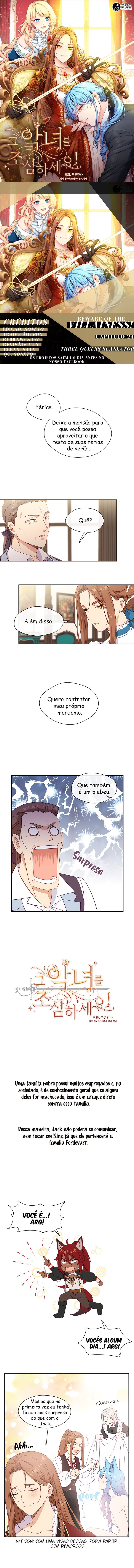 Cuidado Com a Vilã! Capítulo 24 Página 1