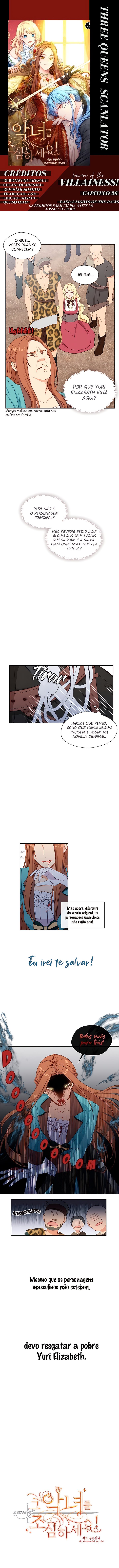 Cuidado Com a Vilã! Capítulo 26 Página 1
