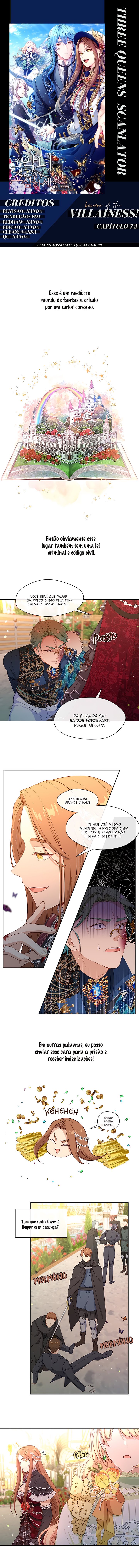 Cuidado Com a Vilã! Capítulo 72 Página 1