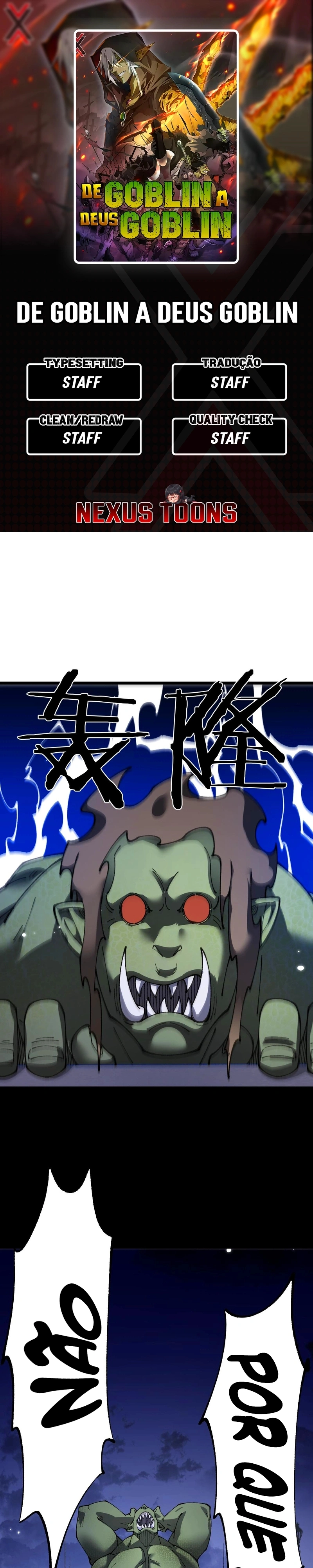 De Goblin A Deus Goblin Capítulo 105 Página 1