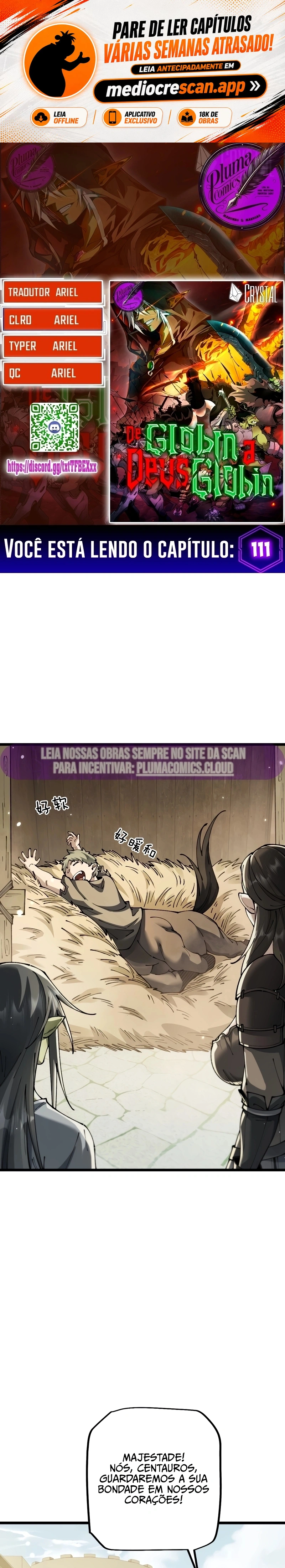 De Goblin A Deus Goblin Capítulo 111 Página 1
