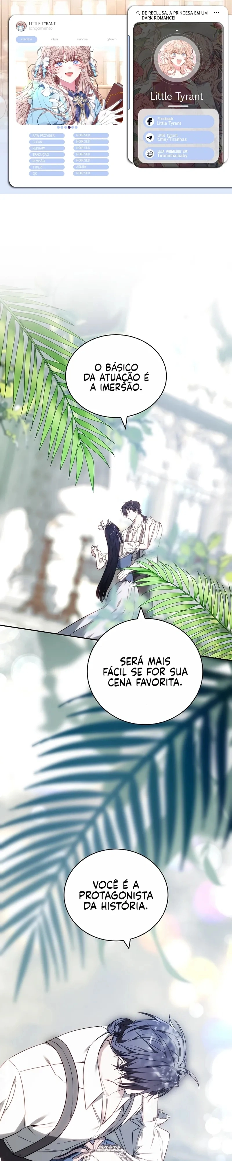 De Reclusa, A Princesa em um Dark Romance! Capítulo 16 Página 1