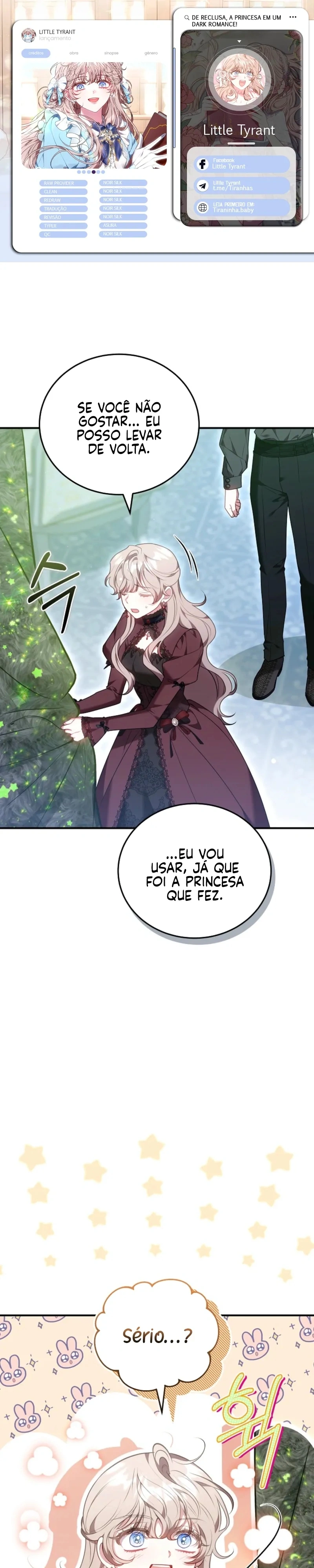De Reclusa, A Princesa em um Dark Romance! Capítulo 17 Página 1