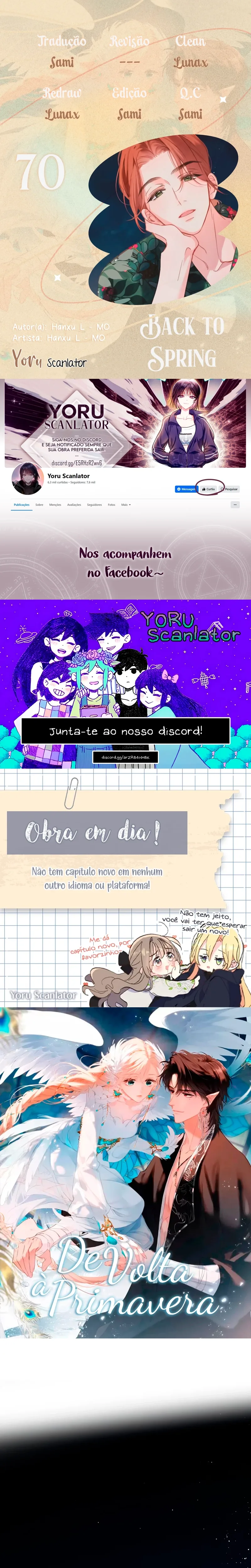 De Volta à Primavera Capítulo 70 Página 1