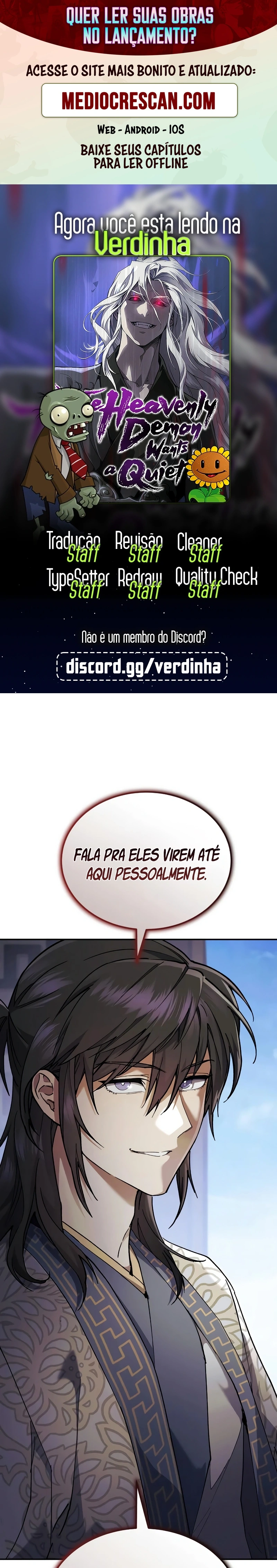 Demônio Celestial Quer Viver em Paz Capítulo 74 Página 1