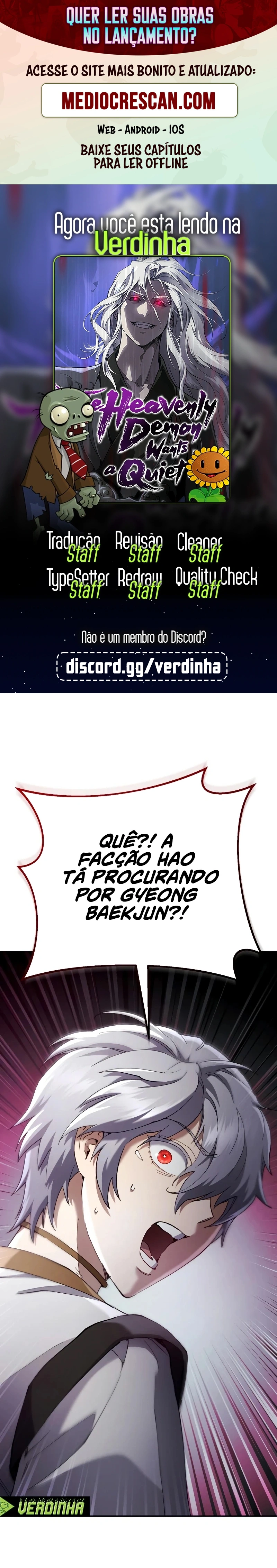 Demônio Celestial Quer Viver em Paz Capítulo 77 Página 1