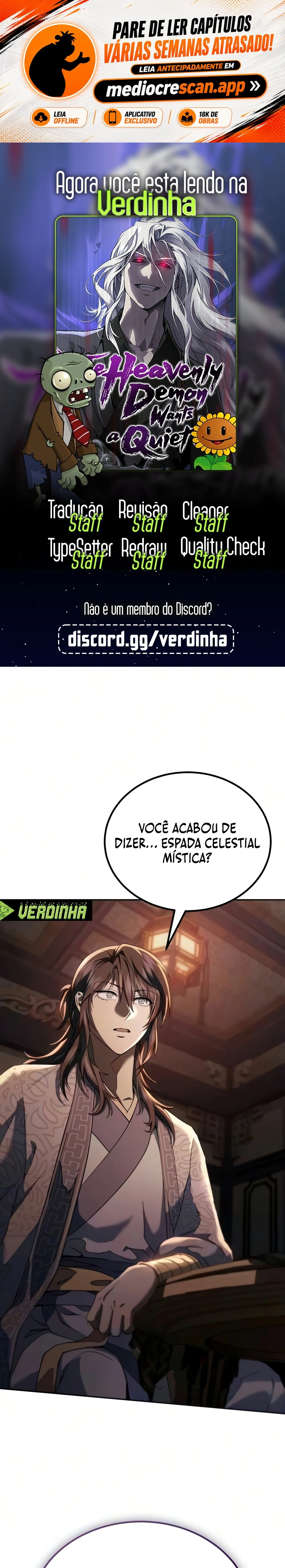 Demônio Celestial Quer Viver em Paz Capítulo 83 Página 1