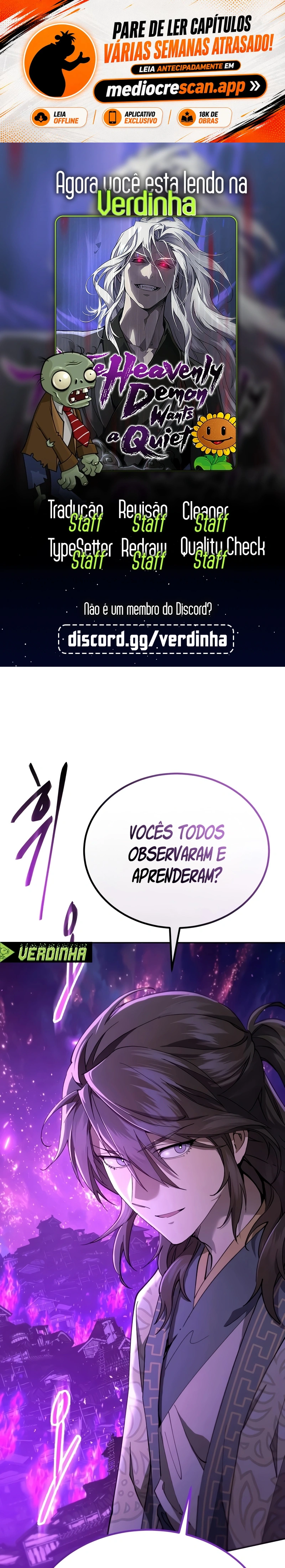 Demônio Celestial Quer Viver em Paz Capítulo 84 Página 1