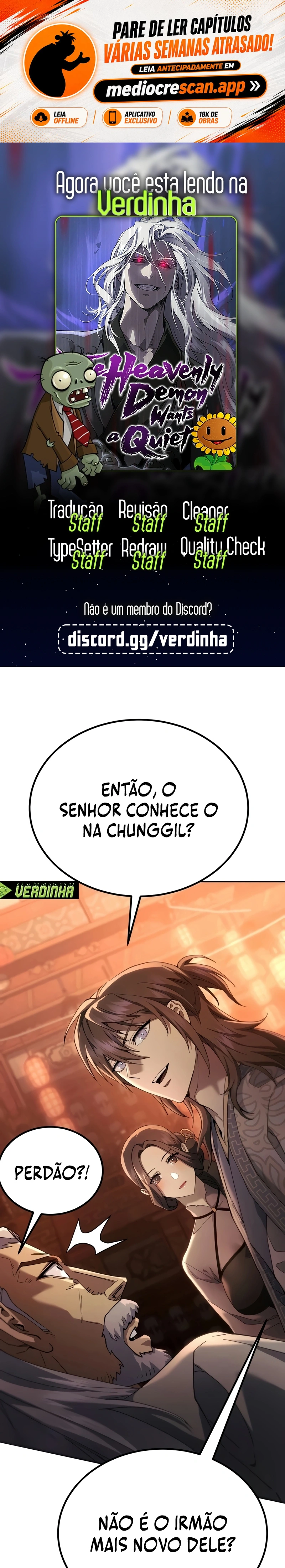 Demônio Celestial Quer Viver em Paz Capítulo 85 Página 1