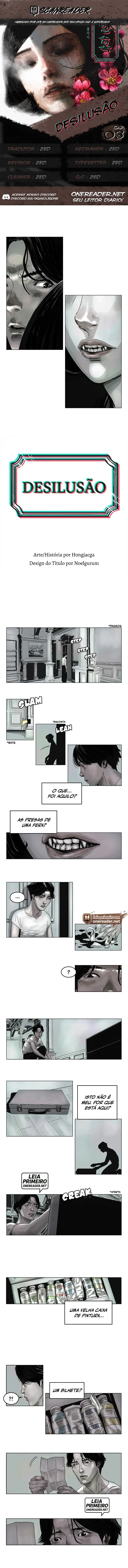 Desilução Capítulo 3 Página 1
