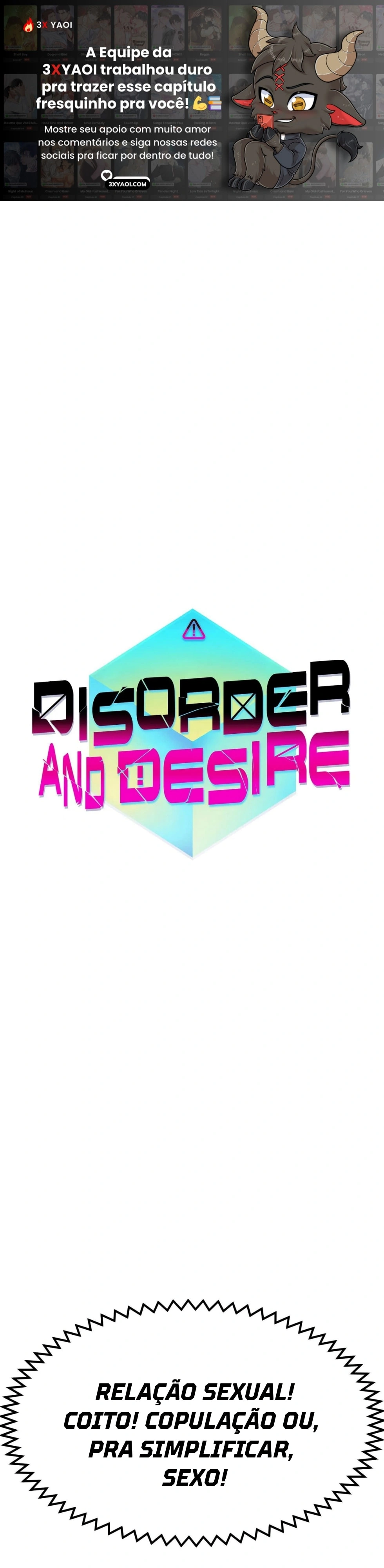 Desordem e Desejo Capítulo 4 Página 1