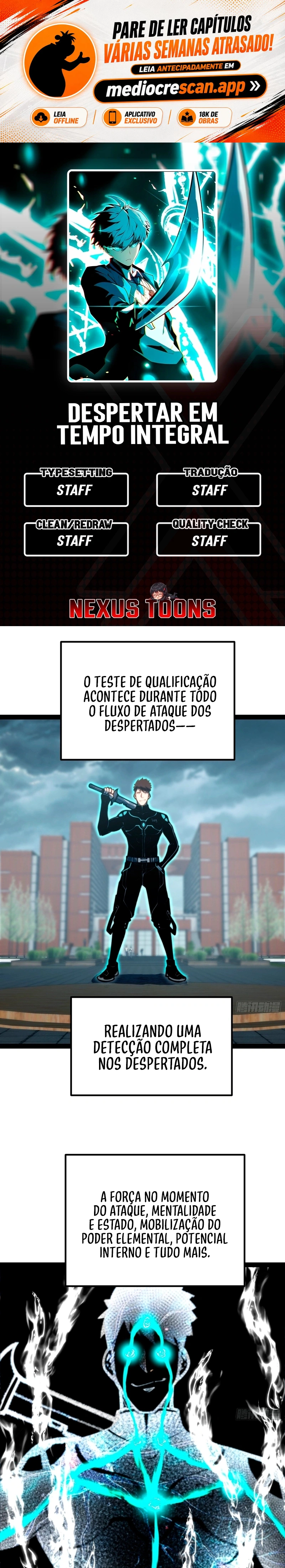 Despertar em Tempo Integral Capítulo 154 Página 1