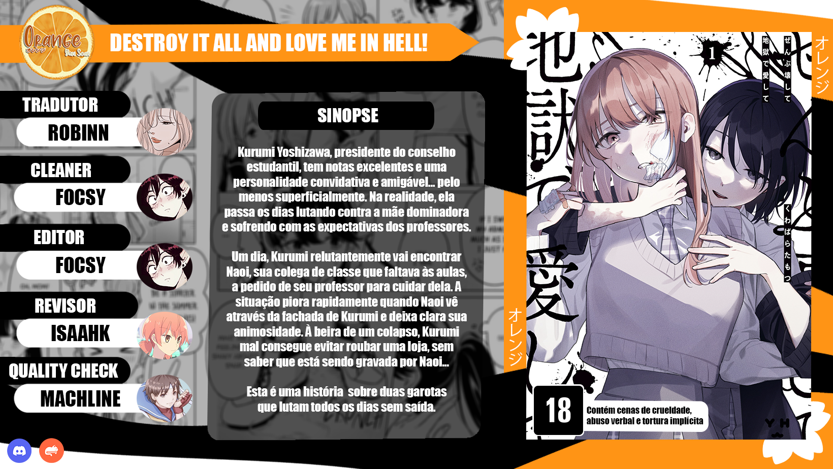Destroy It All and Love Me in Hell Capítulo 1 Página 1