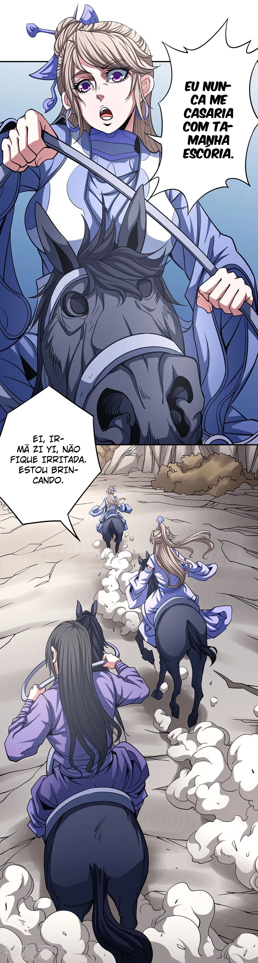 Deus das Artes Marciais Capítulo 101.2 Página 6