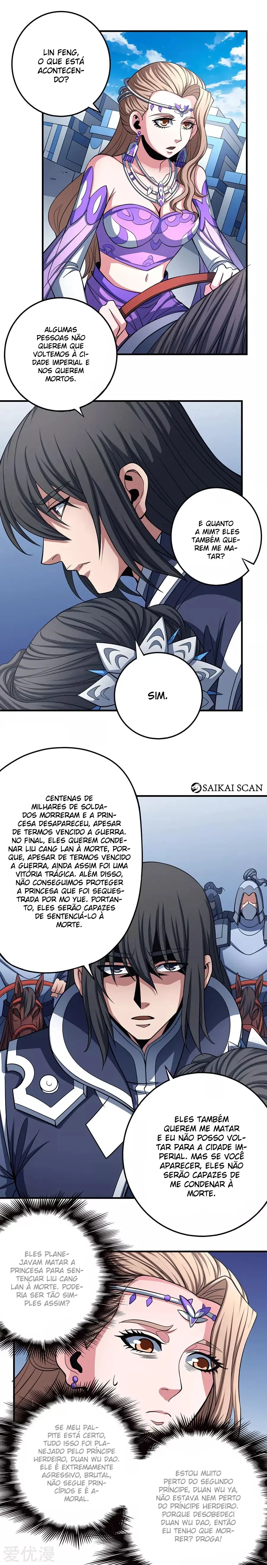Deus das Artes Marciais Capítulo 108.3 Página 7
