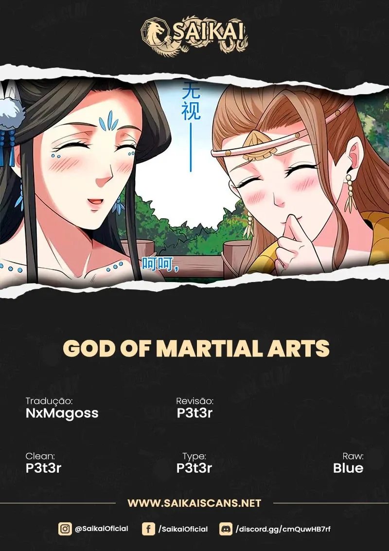 Deus das Artes Marciais Capítulo 221.3 Página 1