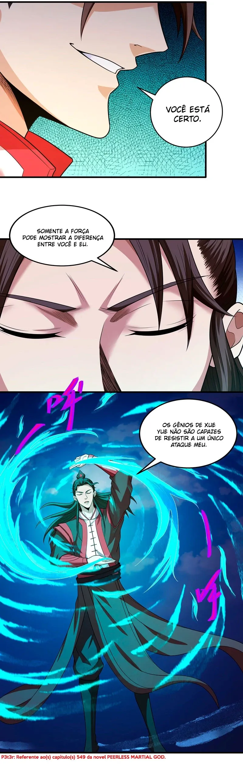 Deus das Artes Marciais Capítulo 230.1 Página 6