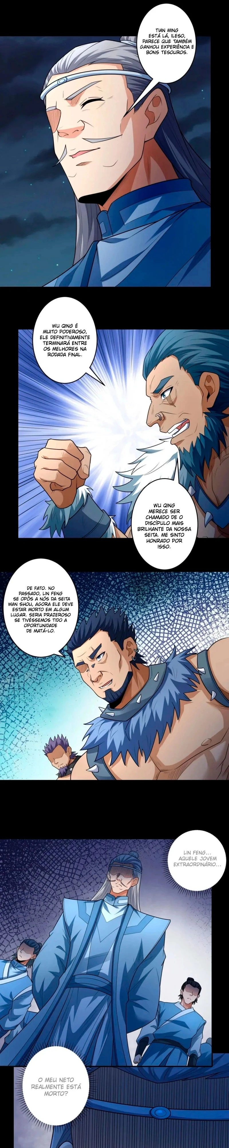 Deus das Artes Marciais Capítulo 254.1 Página 3