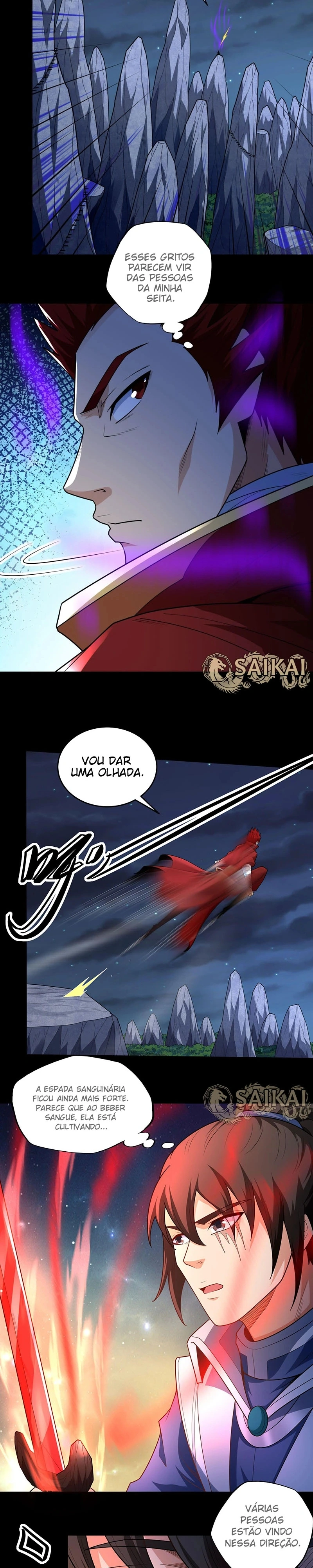 Deus das Artes Marciais Capítulo 256.1 Página 8